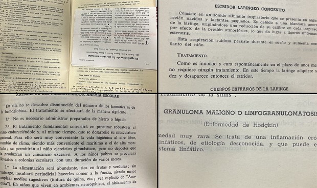 Un MIR recibe las anotaciones de su abuelo médico, que datan del año 1958.