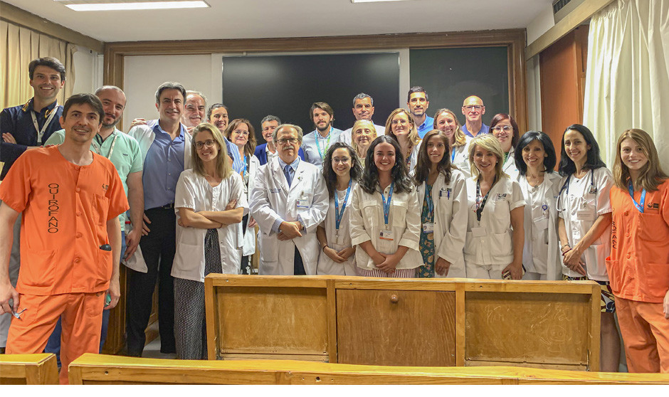  Equipo de la Unidad Multidisciplinar de Órbita del Hospital Gregorio Marañón. 