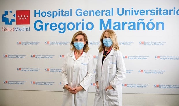 Mercedes García y Mercedes Carrasco, del Gregorio Marañón, recalcan que el nuevo centro Oncológico del hospital seguirá marcando el ritmo de la sanidad española