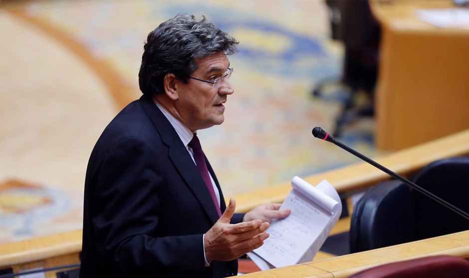 El ministro de Seguridad Social, José Luis Escrivá, comparece en el Senado en plena reforma del sistema de pensiones. 