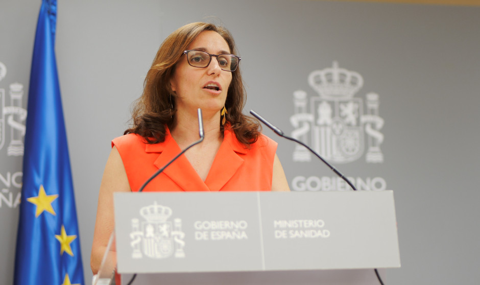 Mónica García, ministra de Sanidad.