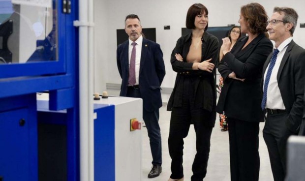 La ministra de Ciencia e Innovación, Diana Morant, ha visitado hoy las instalaciones de ITI, un centro tecnológico especializado en las tecnologías de la información y las comunicaciones (TIC).