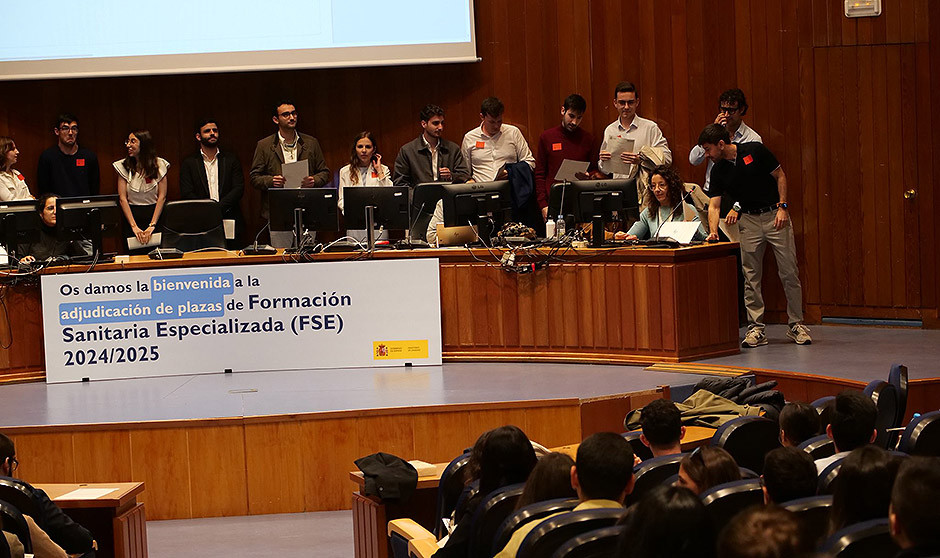 Tercer día de adjudicación MIR