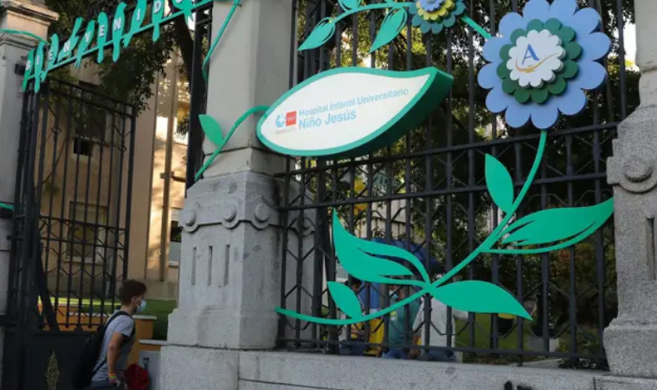 Exteriores del Hospital Infantil Universitario Niño Jesús.
