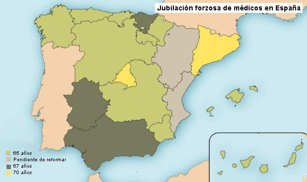 El nuevo mapa de la jubilación forzosa para los médicos