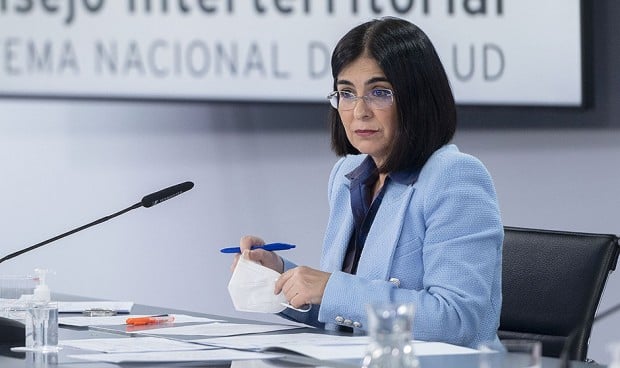 La ministra de Sanidad, Carolina Darias, analiza el nuevo Plan Estratégico de la Industria Farmacéutica.