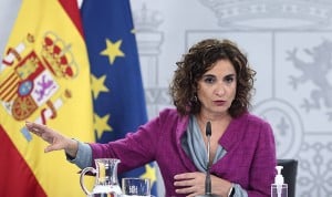 María Jesús Montero, ministra de Hacienda, sobre el coste de la hora trabajada en sanidad.