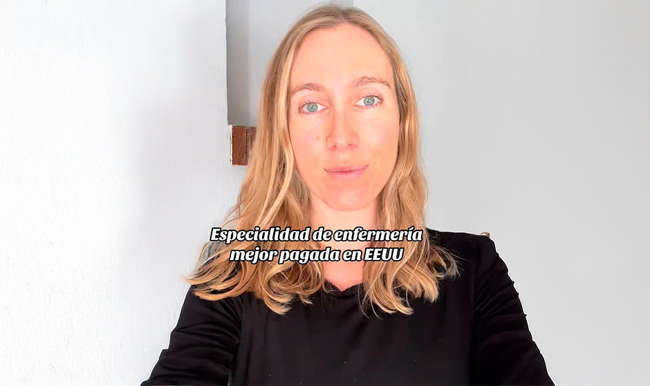 Rosalía Ginés, una profesional que actualmente lleva ejerciendo cinco años en Estados Unidos, ha explicado que  las enfermeras que se especialicen como anestesistas pueden llegar a ganar hasta 247.000 euros anuales.