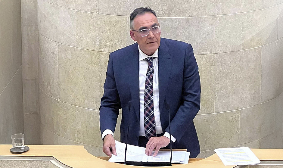 Raúl Pesquera, portavoz sanitario del PSOE de Cantabria.