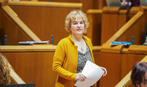  Rebeka Ubera, portavoz sanitaria de EH Bildu en el Parlamento de Euskadi.