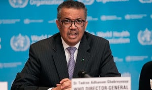  Tedros Adhanom, director de la OMS, es el protagonista de la última iniciativa de los médicos por el Estatuto Médico.