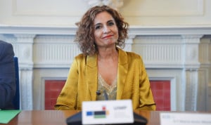 La ministra de Hacienda, María Jesús Montero, responsable de las entregas a cuenta para la sanidad. 