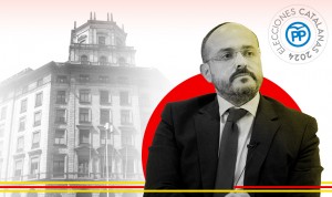  El candidato del PP a las elecciones del 12M, Alejandro Fernández.