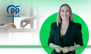 María Guardiola, candidata del Partido Popular a las elecciones de Extremadura. 