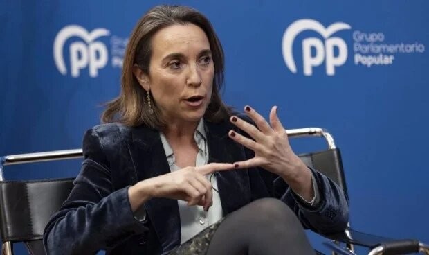  Cuca Gamarra, secretaria general del PP.