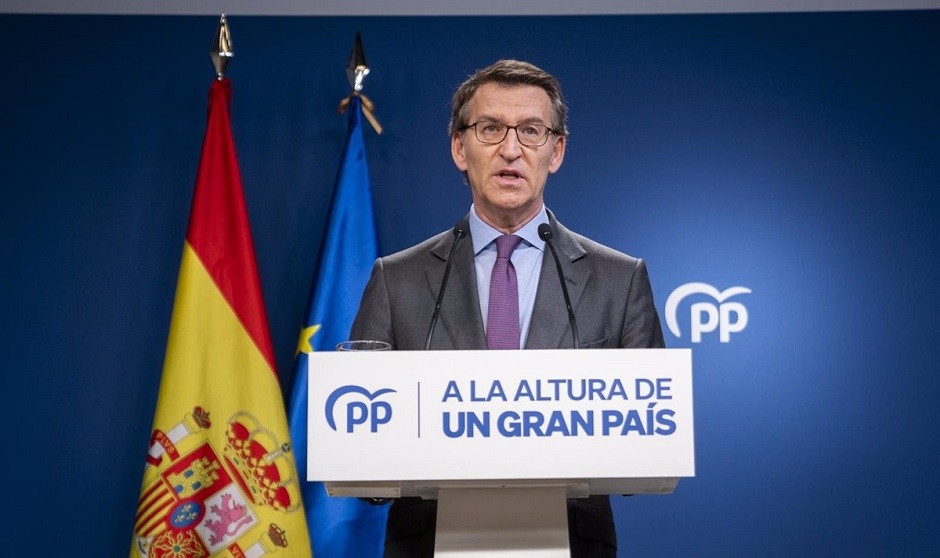 Alberto Núñez Feijóo, presidente del Partido Popular, que ya ha empezado a configurar los programas sanitarios para las elecciones municipales y autonómicas de 2023l