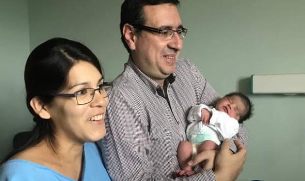 El primer bebé de 2019 nace en Hospital Miguel Servet de Zaragoza