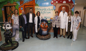 El Ramón y Cajal transforma su área de Pediatría en un 'hospital mágico'