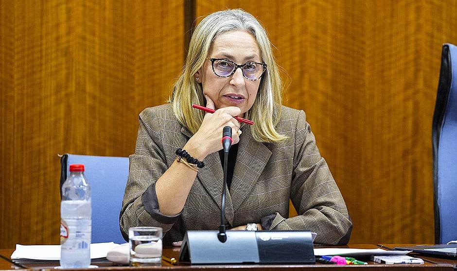 Rocío Hernández, consejera de Salud y Consumo de Andalucía