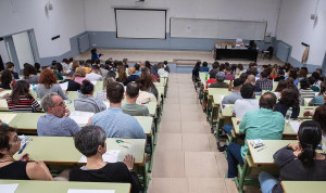 Examen de oposición en el SAS.