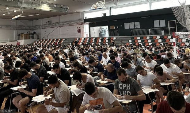 Fase de oposiciones en el SAS.