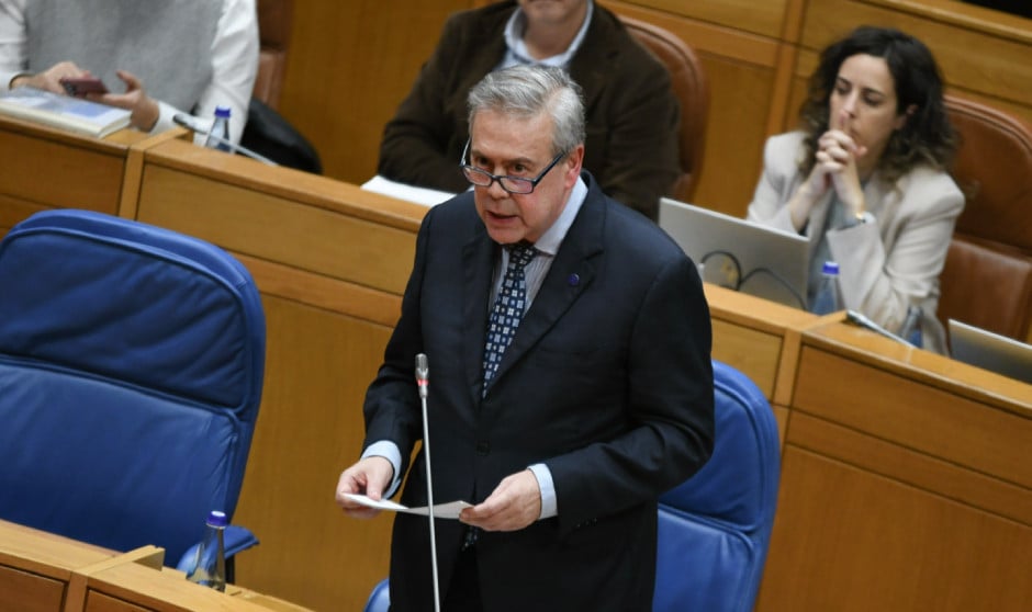 El conselleiro de Sanidade de la Xunta de Galicia, Antonio Gómez Caamaño.