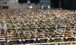  Imagen de una oposición del Sergas.