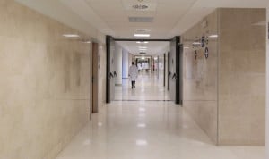  Pasillo de un hospital.