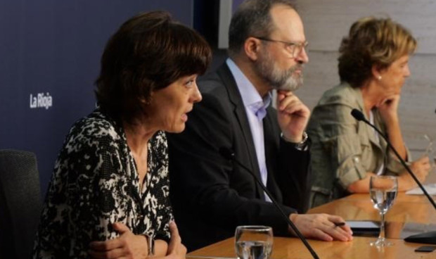  Corpus Gómez, Luis Ángel González y Begoña Ganuza, sobre el plan sanitario del Seris de verano