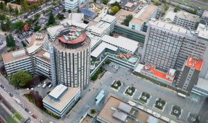Vista de la futura Ciudad de la Salud en la Comunidad de Madrid. 