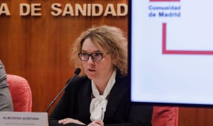  Almudena Quintana, directora general asistencial del Servicio Madrileño de Salud (Sermas) defiende la bolsa de empleo. 