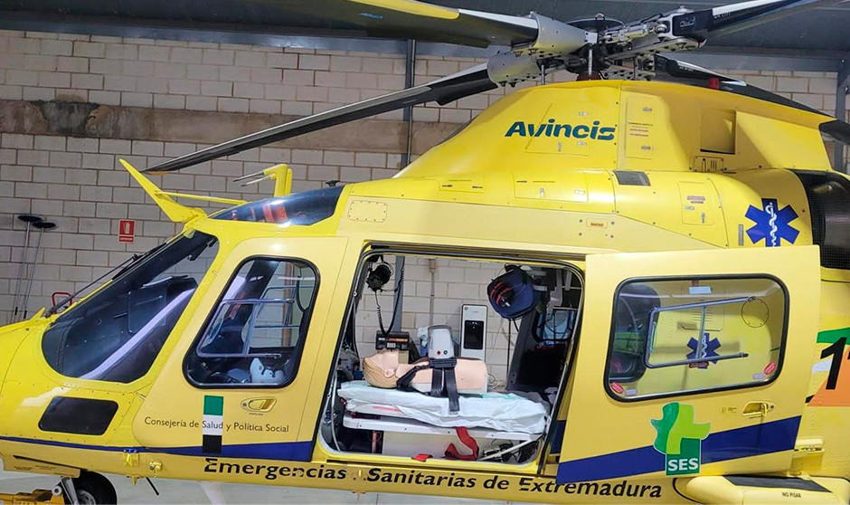 Helicóptero del SES