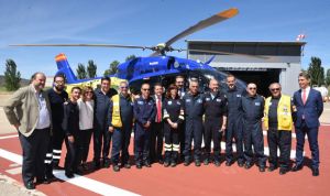 El Sescam incorpora 4 helicópteros a su flota de transporte sanitario aéreo