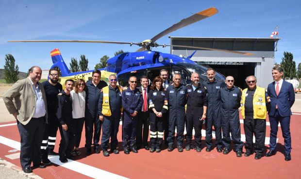 El Sescam incorpora 4 helicópteros a su flota de transporte sanitario aéreo