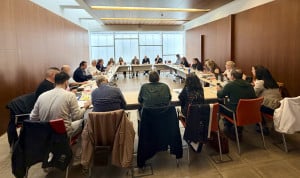 Reunión entre el Sescam y los sindicatos de la Mesa Sectorial de Sanidad de Castilla-La Mancha.