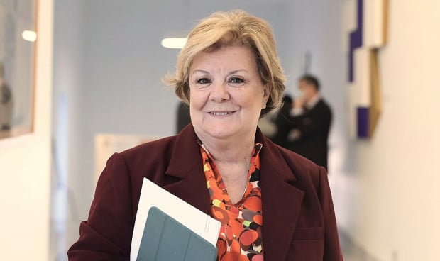 Enriqueta Chicano, presidenta del Tribunal de Cuentas, que aboga por simplificar el proceso de homologación de especialistas médicos extracomunitarios