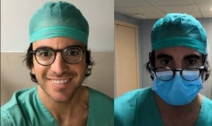 El truco 'made in Valencia' para que no se resbalen las gafas en quirófano