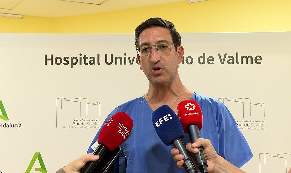 Andrés García León, jefe de Angiología y Cirugía Vascular del Hospital de Valme