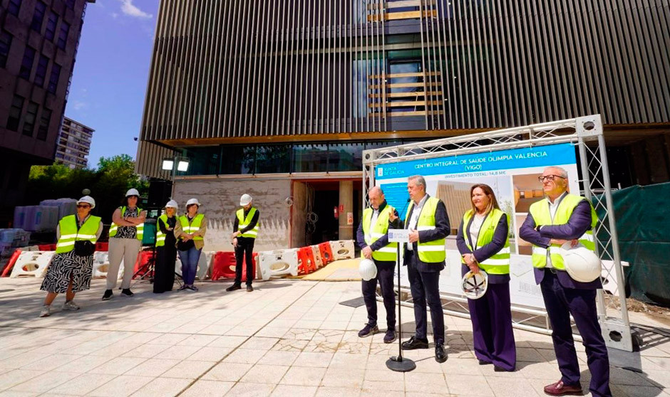 El "vanguardista" centro de salud Olimpia Valencia de Vigo, listo en verano