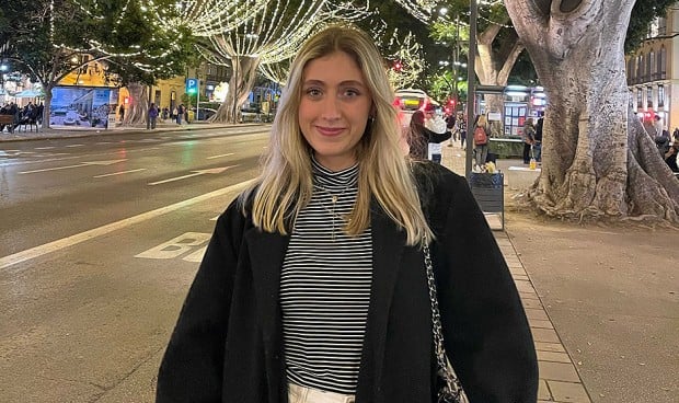  Sara Rodrigo, estudiante de 2º de Enfermería en la Universidad de Málaga