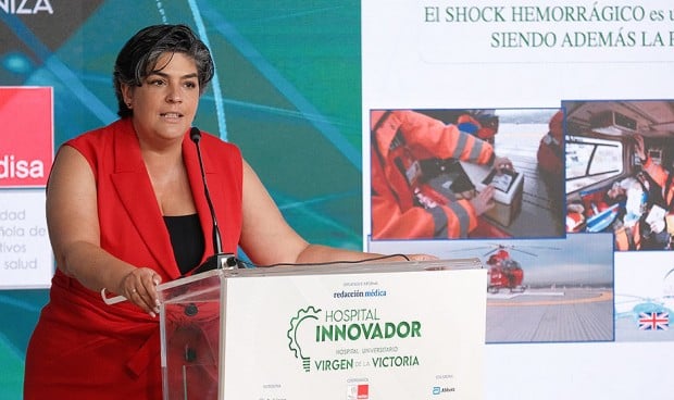  La responsable del Servicio de Hematología y Hemoterapia del Hospital Virgen de la Victoria, Regina García Delgado.