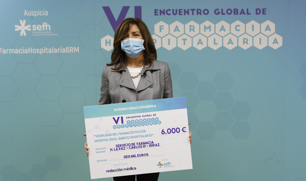 Tercer Premio Redacción Médica a la Farmacia Hospitalaria