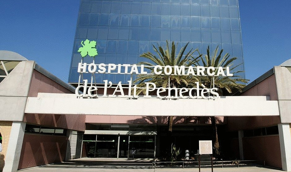 Las obras de reparación y reorganización del Hospital Comarcal Alt Penedès avanzan por fases