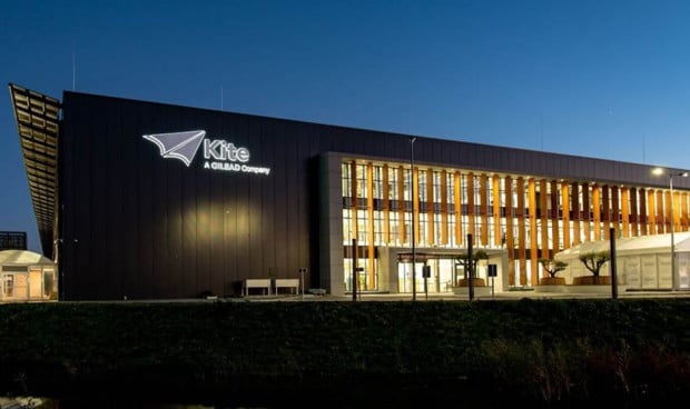 Exterior de las instalaciones de Kite Pharma de Ámsterdam. 