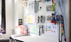 Una consulta de Pediatría.