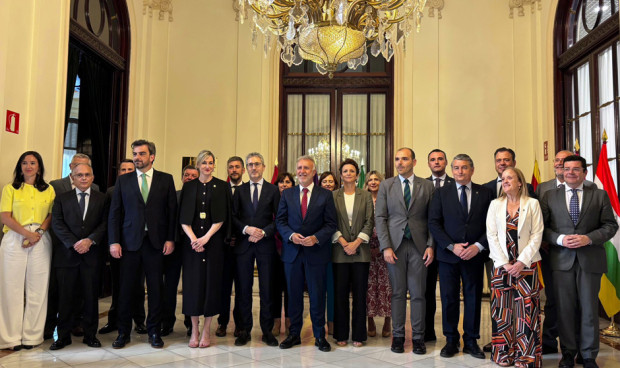 Foto de familia del Comité Preparatorio de la Conferencia de Presidentes.
