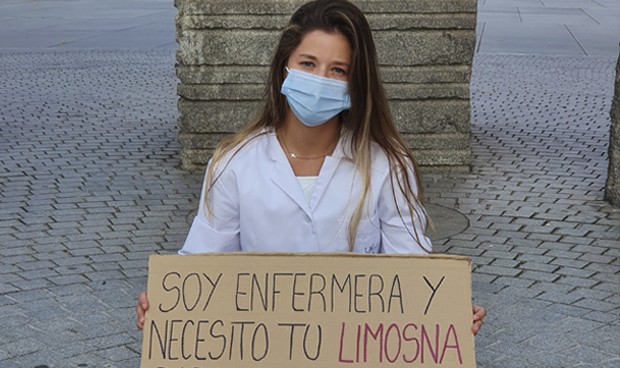 Una enfermera española pide 'limosna' para acabar su tesis