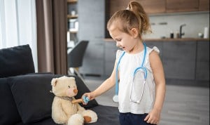 Los anuncios de juguetes sanitarios están dirigidos a las niñas