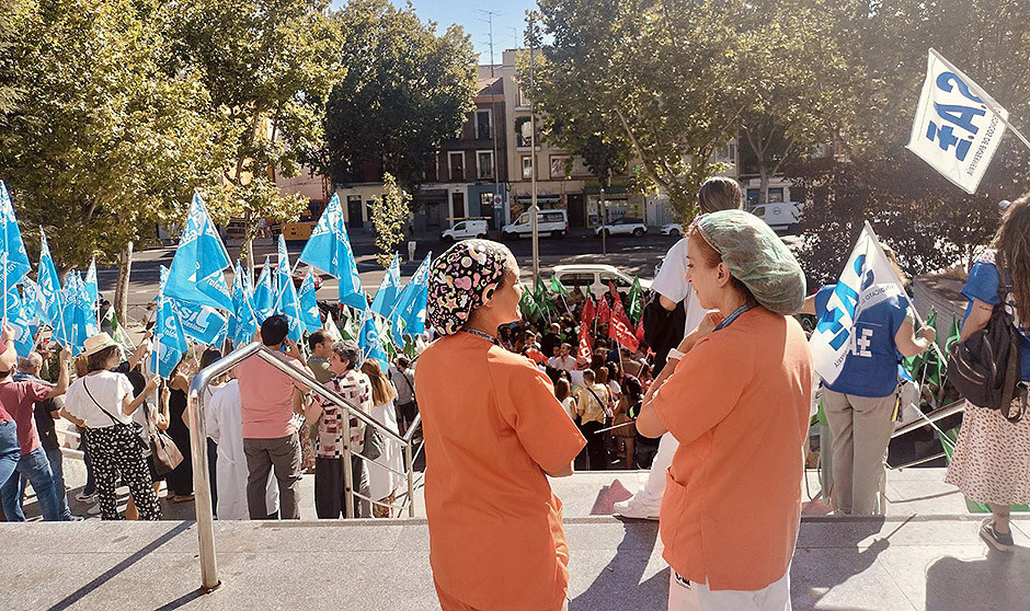 Las enfermeras opinan sobre la ausencia de CESM a las concentraciones para reivindicar mejoras en el Estatuto Marco. 