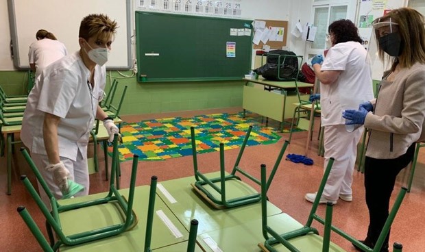 La Enfermería escolar narra la vuelta al cole con Covid-19: "Es caótico"